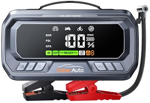 Best Battery Jump Starter With Air Compressor