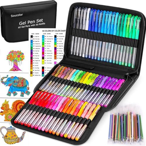 Best Gel Pens for Adult Coloring Books